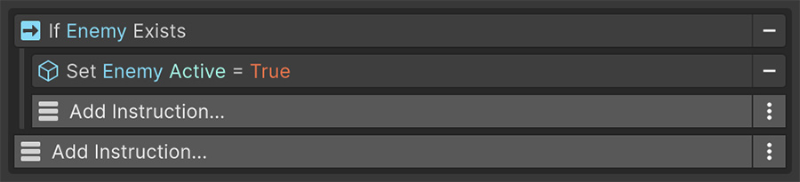 Condition inside the Event component