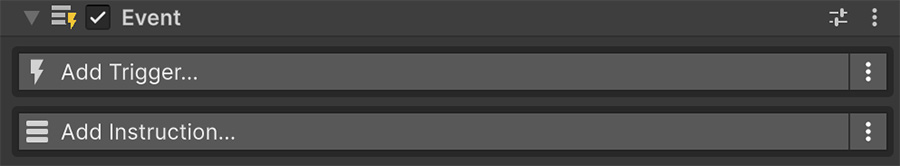 Event component example