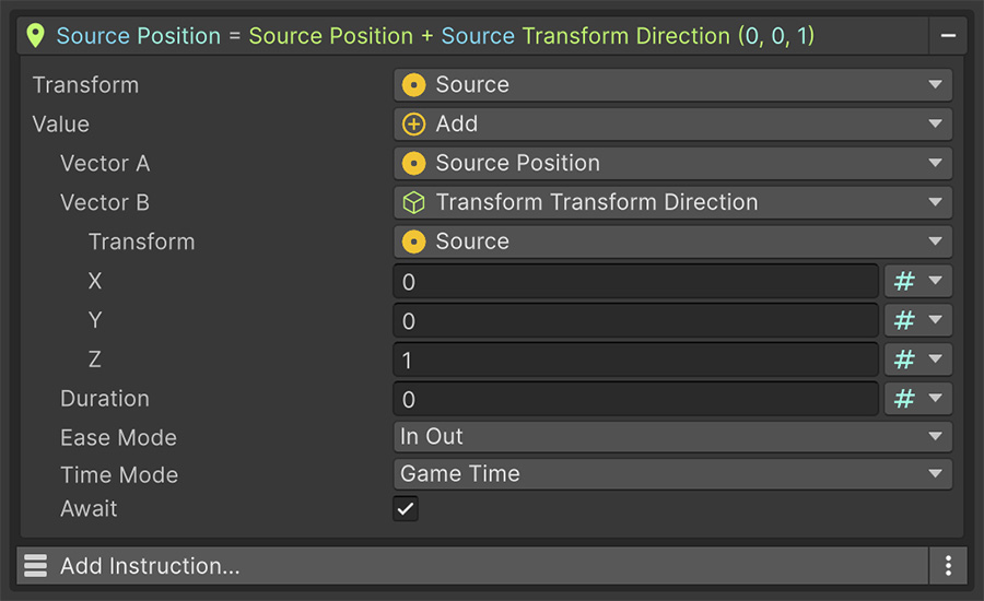 Signal with deep nesting