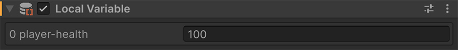 A Variable value at runtime
