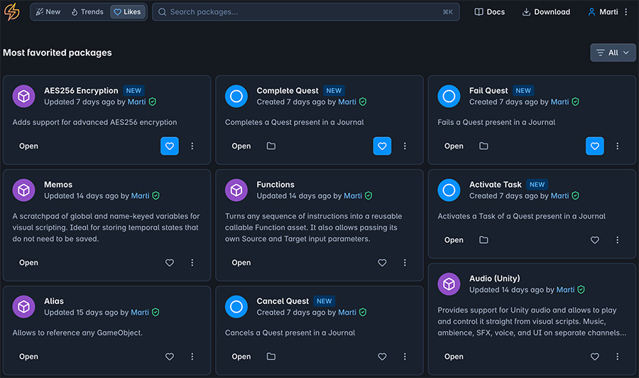 Website version of the Registry